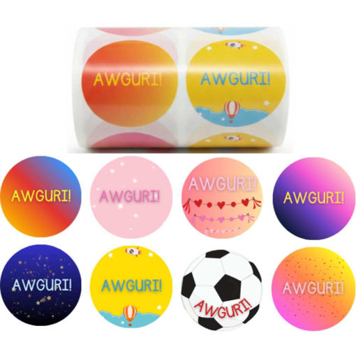 Picture of SPIKKA AWGURI REWARD STICKER ROLL